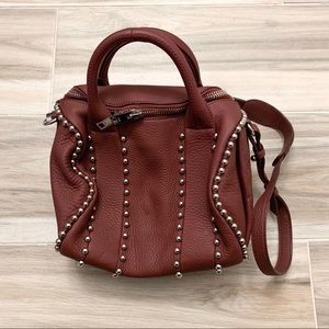 Alexander Wang Oxblood Red Rockie Bag